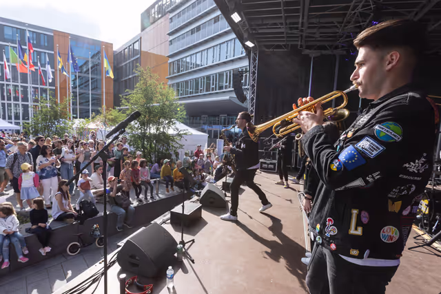 Photo 1 : Open Days at the European Parliament in Luxembourg
