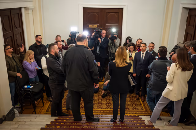 Nuotrauka 2: Roberta METSOLA, EP President, in Kyiv (Ukraine) on Europe Day - Address to the Ukrainian Parliament (Verkhovna Rada)