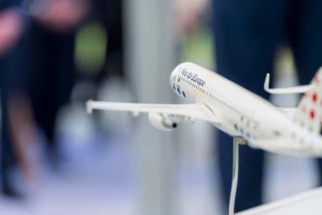 Fotagrafa 11: Unveiling of four branded airplanes to support the 2024 European Election campaign: extracts from the event with the participation of Roberta METSOLA, EP President