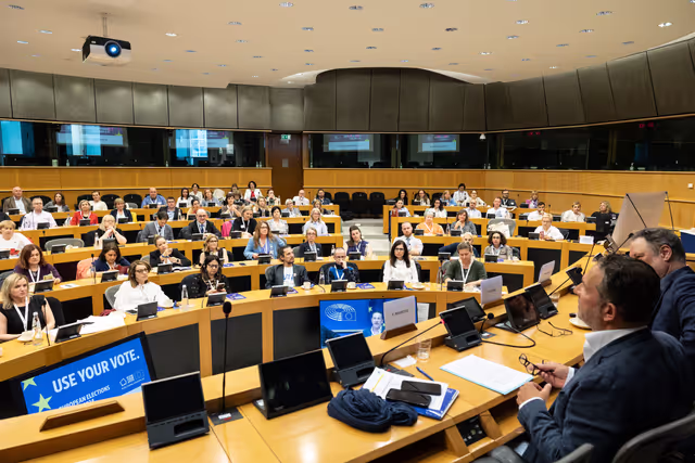 Photo 27: EPAS seminar for teachers on 2024 on European Elections