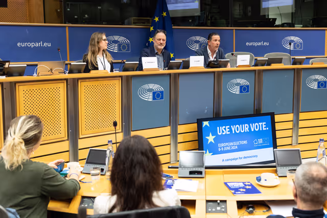 Photo 24: EPAS seminar for teachers on 2024 on European Elections