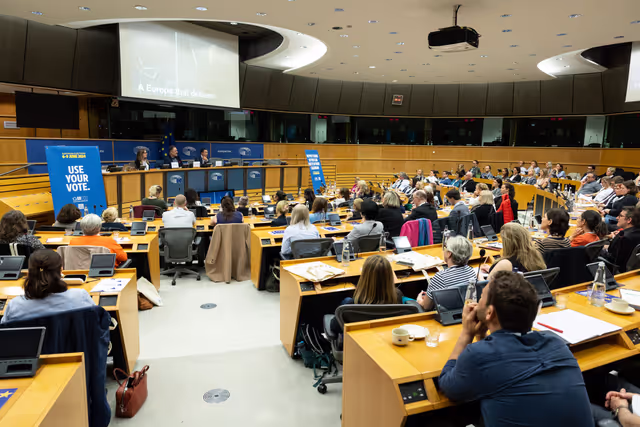 Photo 7: EPAS seminar for teachers on 2024 on European Elections