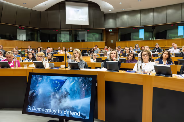 Photo 5: EPAS seminar for teachers on 2024 on European Elections