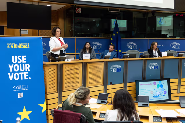 Fotagrafa 18: EPAS seminar for teachers on 2024 on European Elections