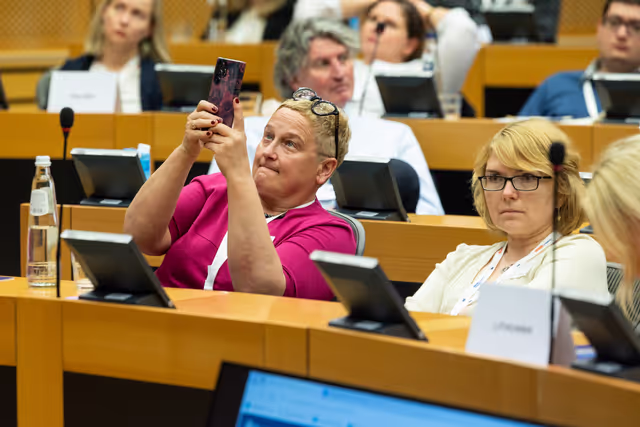 Fotagrafa 3: EPAS seminar for teachers on 2024 on European Elections