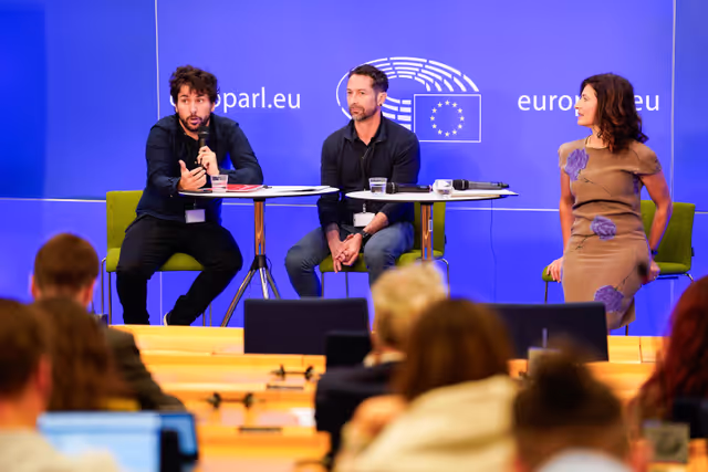 Foto 28: Press briefing ahead of the Eurovision Lead Candidates Debate