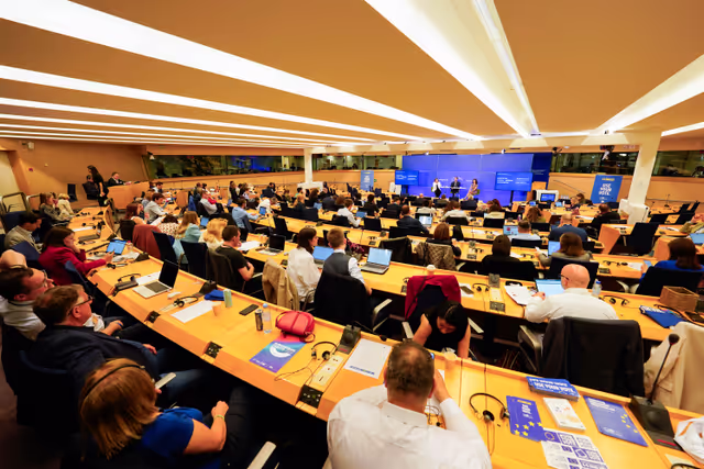 Foto 23: Press briefing ahead of the Eurovision Lead Candidates Debate