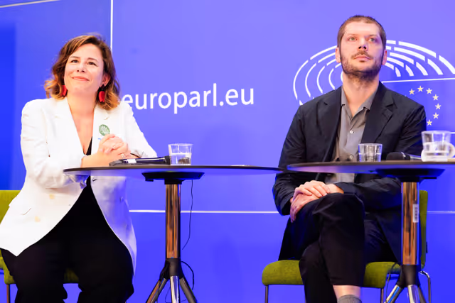 Foto 19: Press briefing ahead of the Eurovision Lead Candidates Debate