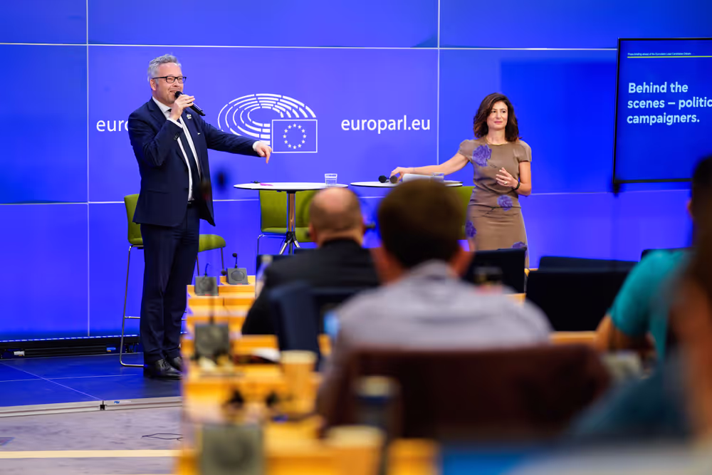 Press briefing ahead of the Eurovision Lead Candidates Debate