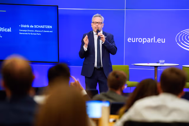 Foto 14: Press briefing ahead of the Eurovision Lead Candidates Debate