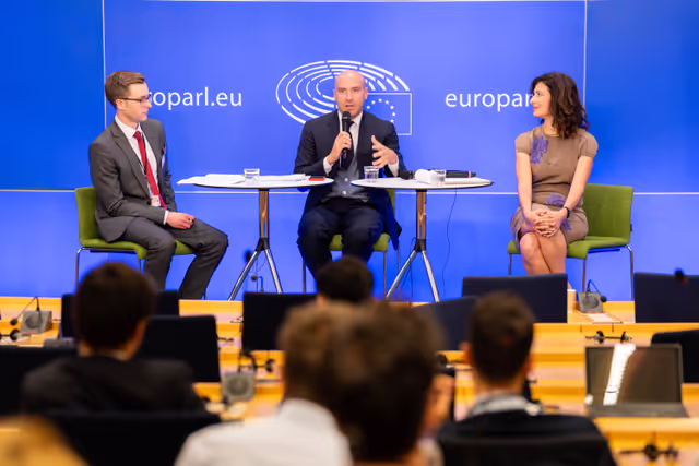 Foto 11: Press briefing ahead of the Eurovision Lead Candidates Debate