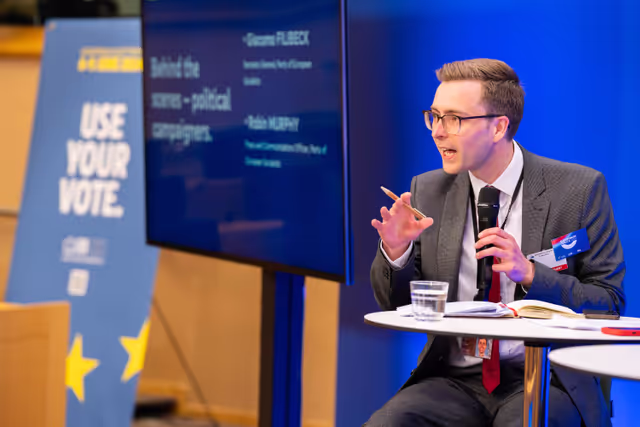 Foto 9: Press briefing ahead of the Eurovision Lead Candidates Debate