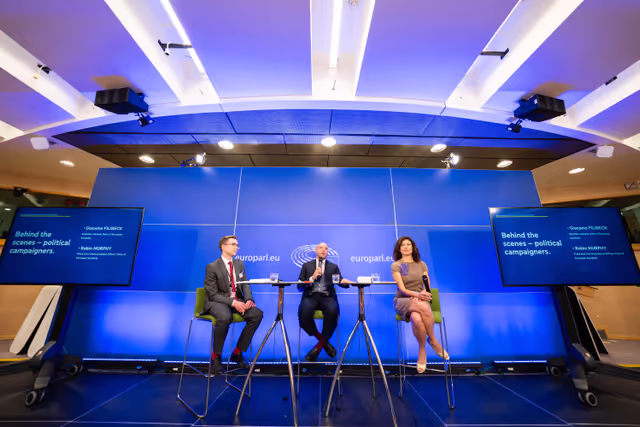 Foto 7: Press briefing ahead of the Eurovision Lead Candidates Debate