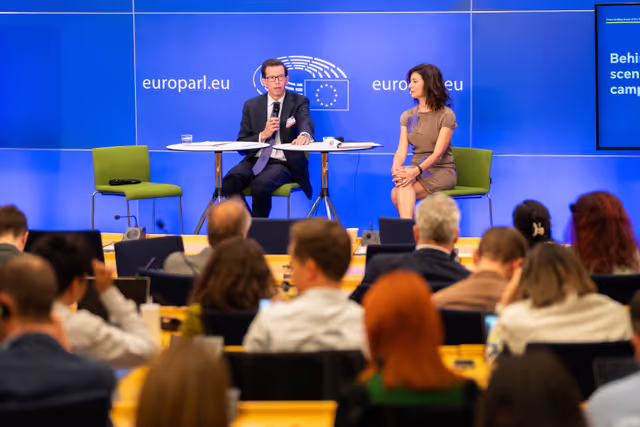 Foto 4: Press briefing ahead of the Eurovision Lead Candidates Debate