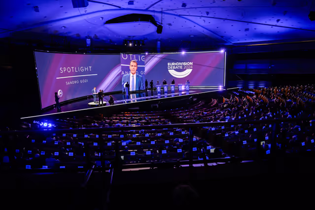 Fotografie 9: Eurovision Debate 2024 with Lead Candidates