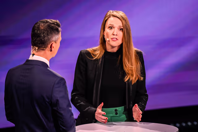 Fotografie 3: Eurovision Debate 2024 with Lead Candidates