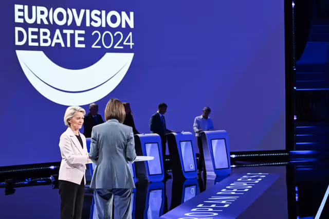 Φωτογραφία 17: Eurovision Debate 2024 with Lead Candidates