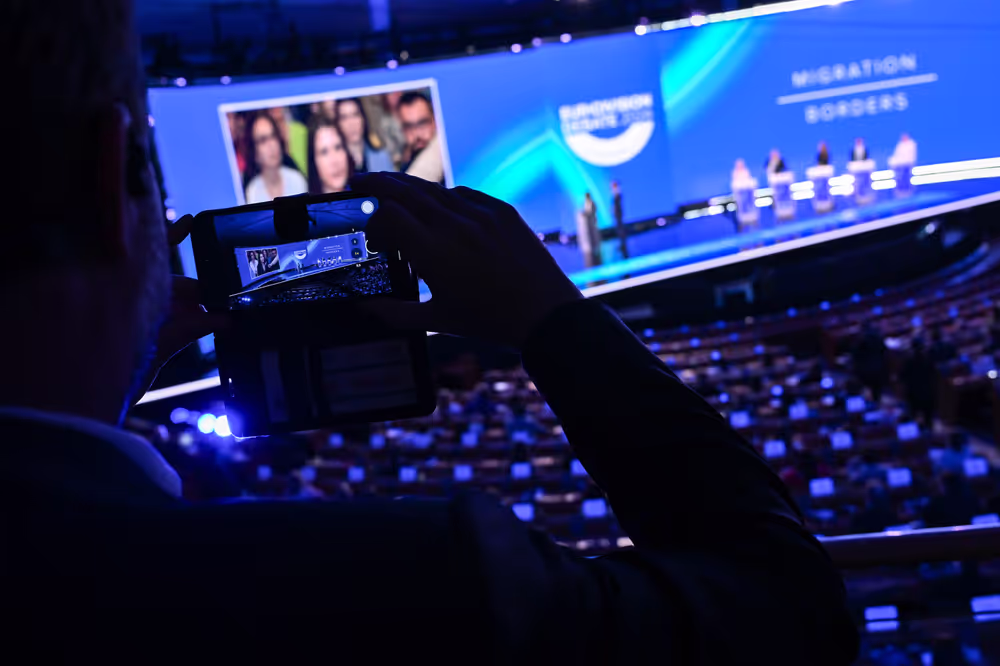 Eurovision Debate 2024 with Lead Candidates