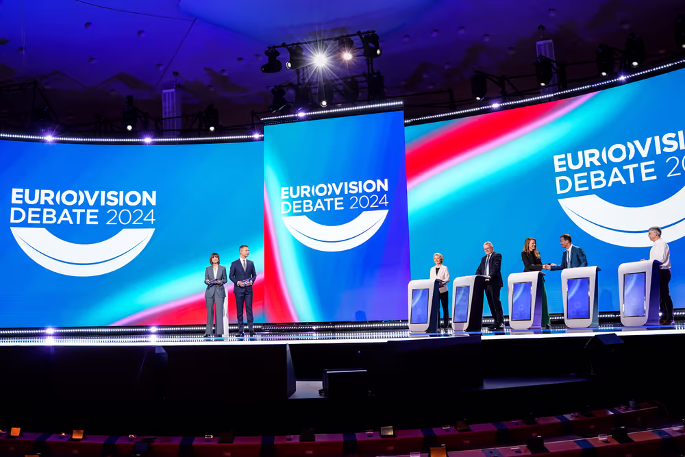 Eurovision Debate 2024 with Lead Candidates