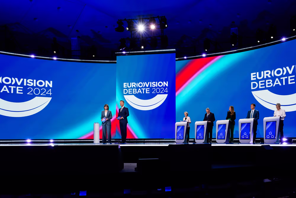 Eurovision Debate 2024 with Lead Candidates