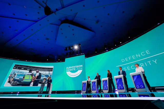 Φωτογραφία 11: Eurovision Debate 2024 with Lead Candidates