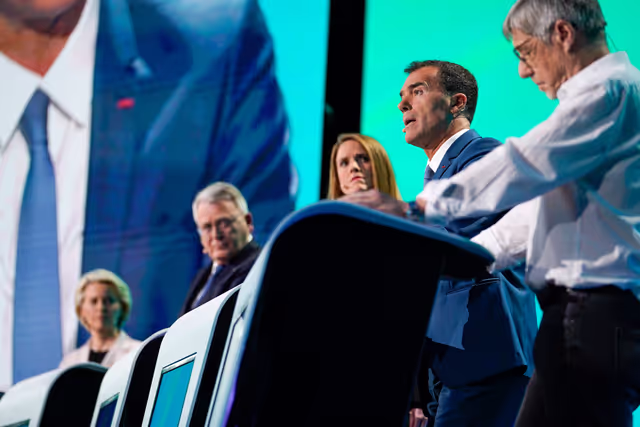 Φωτογραφία 9: Eurovision Debate 2024 with Lead Candidates