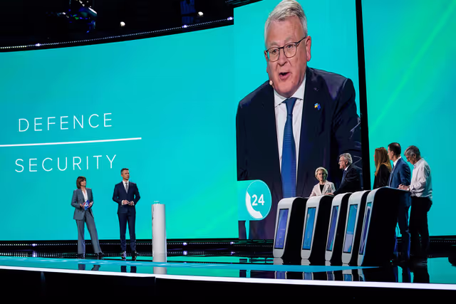 Φωτογραφία 6: Eurovision Debate 2024 with Lead Candidates