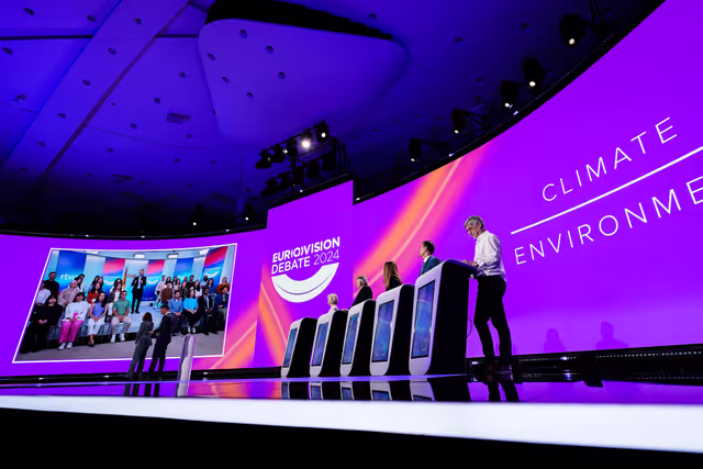 Fotografie 23: Eurovision Debate 2024 with Lead Candidates