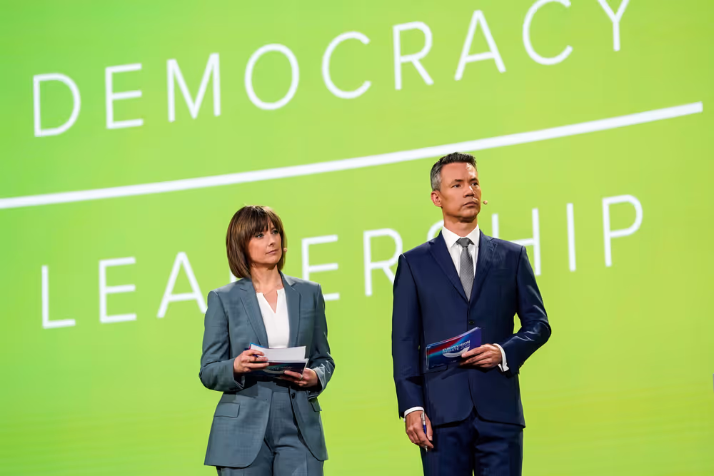 Eurovision Debate 2024 with Lead Candidates