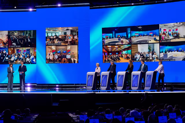 Fotografia 27: Eurovision Debate 2024 with Lead Candidates