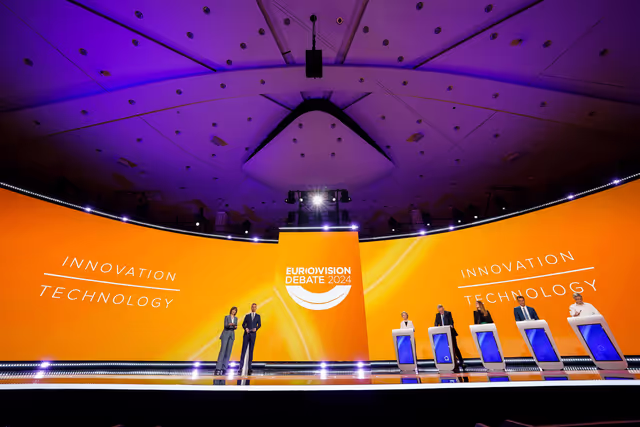 Fotografia 15: Eurovision Debate 2024 with Lead Candidates