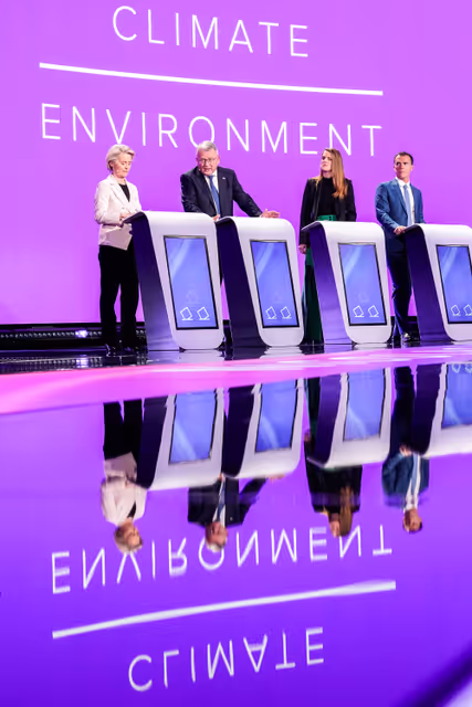 Fotografie 24: Eurovision Debate 2024 with Lead Candidates