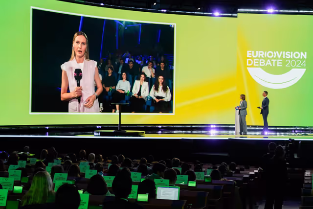 Fotografie 2: Eurovision Debate 2024 with Lead Candidates