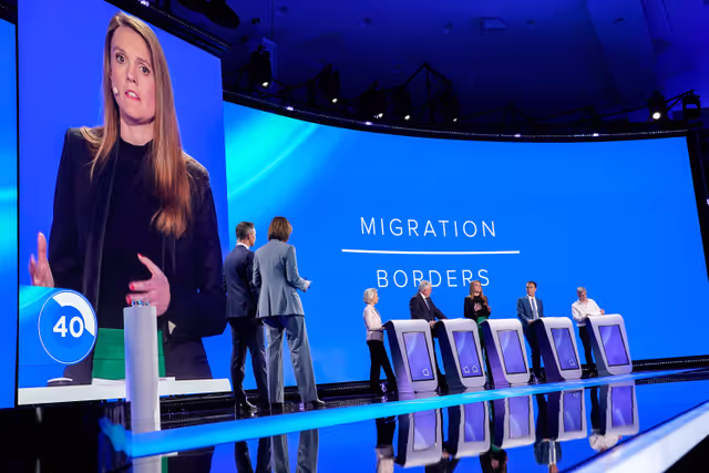 Fotografia 29: Eurovision Debate 2024 with Lead Candidates