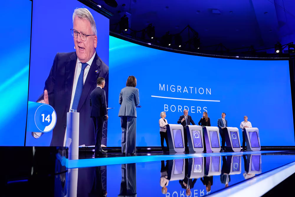 Eurovision Debate 2024 with Lead Candidates