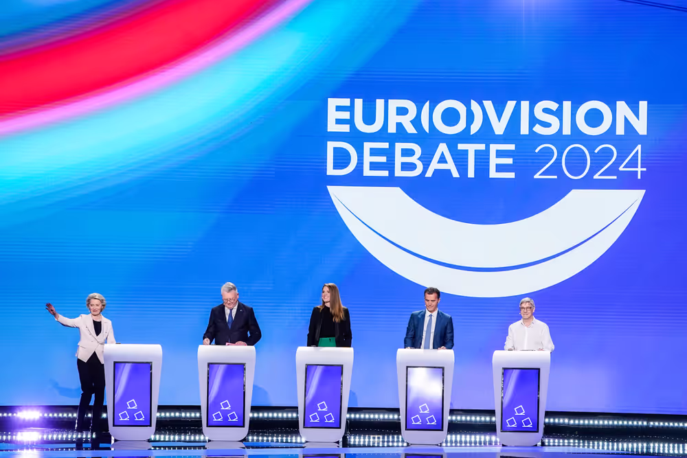 Eurovision Debate 2024 with Lead Candidates