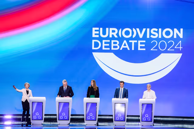 Φωτογραφία 47: Eurovision Debate 2024 with Lead Candidates