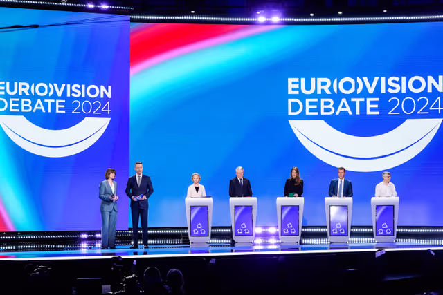 Φωτογραφία 42: Eurovision Debate 2024 with Lead Candidates
