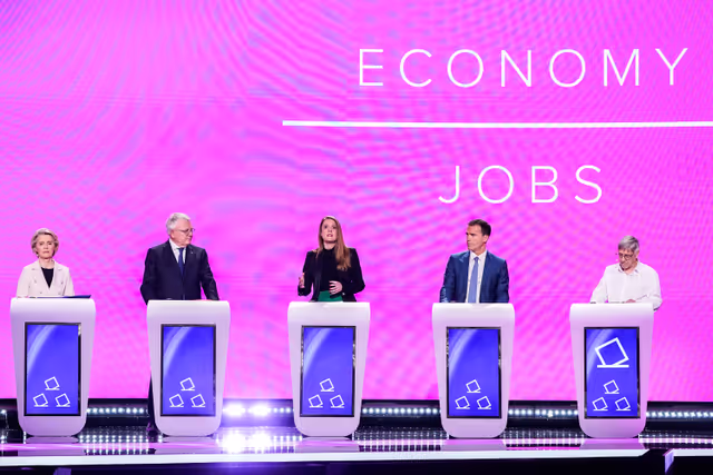 Φωτογραφία 37: Eurovision Debate 2024 with Lead Candidates