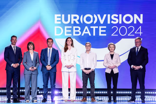 Fotografie 32: Eurovision Debate 2024 with Lead Candidates