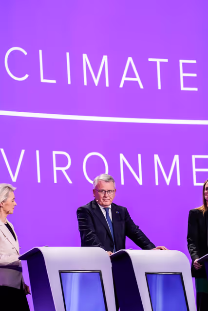Fotografie 26: Eurovision Debate 2024 with Lead Candidates