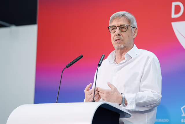 Fotó 2: Eurovision Debate 2024 with Lead Candidates.- Press point