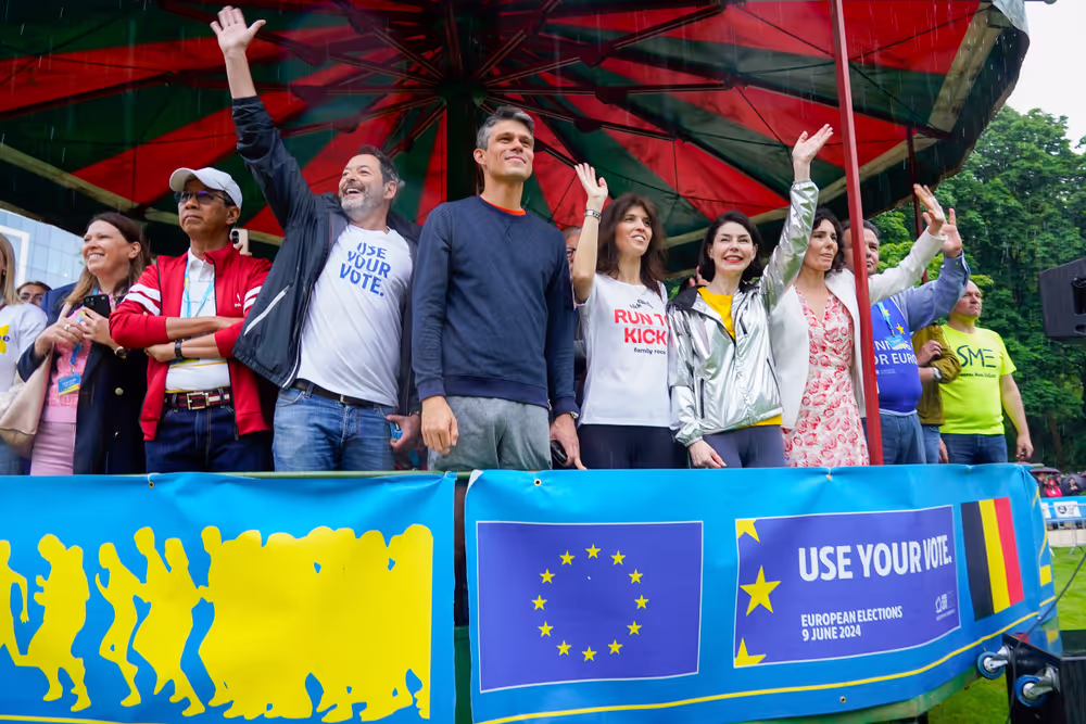 Launch of the 20 KM of Brussels race