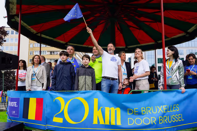 Φωτογραφία 13: Launch of the 20 KM of Brussels race