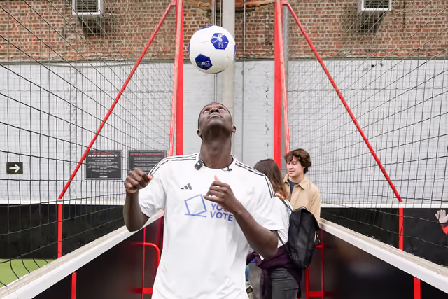 Fotogrāfija 6: Fottball tournament with player Amadou Onana