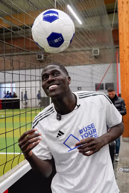 Fotogrāfija 4: Fottball tournament with player Amadou Onana