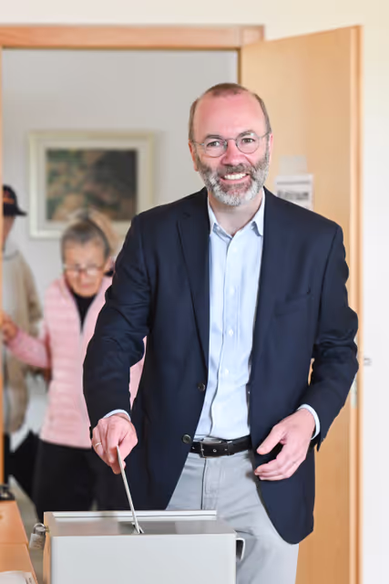 Fotografi 14: European elections 2024 - Ambiance shots of polling stations in Germany