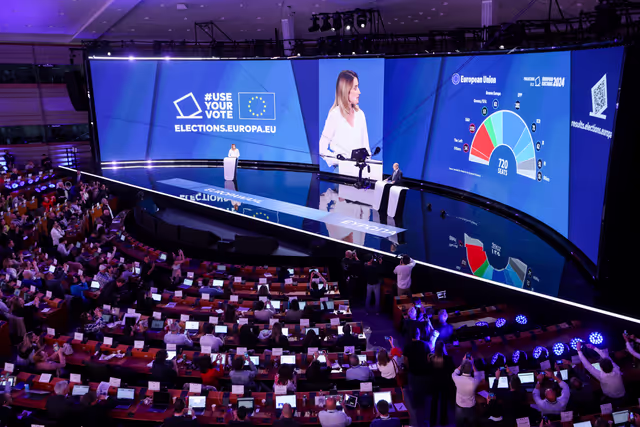 Φωτογραφία 38: European Elections Night 2024