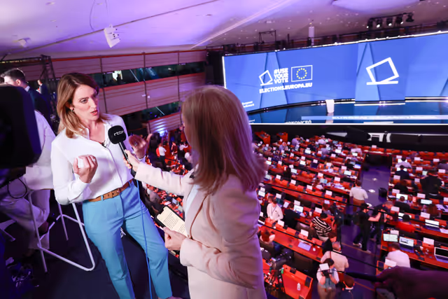 Φωτογραφία 31: European Elections Night 2024