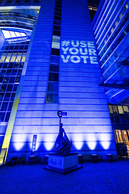 Fotogrāfija 34: European Elections Night 2024
